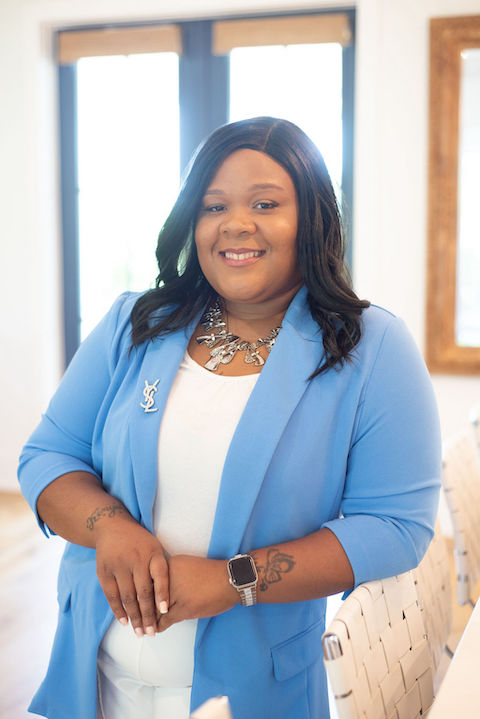 Staff member Brittany Holley